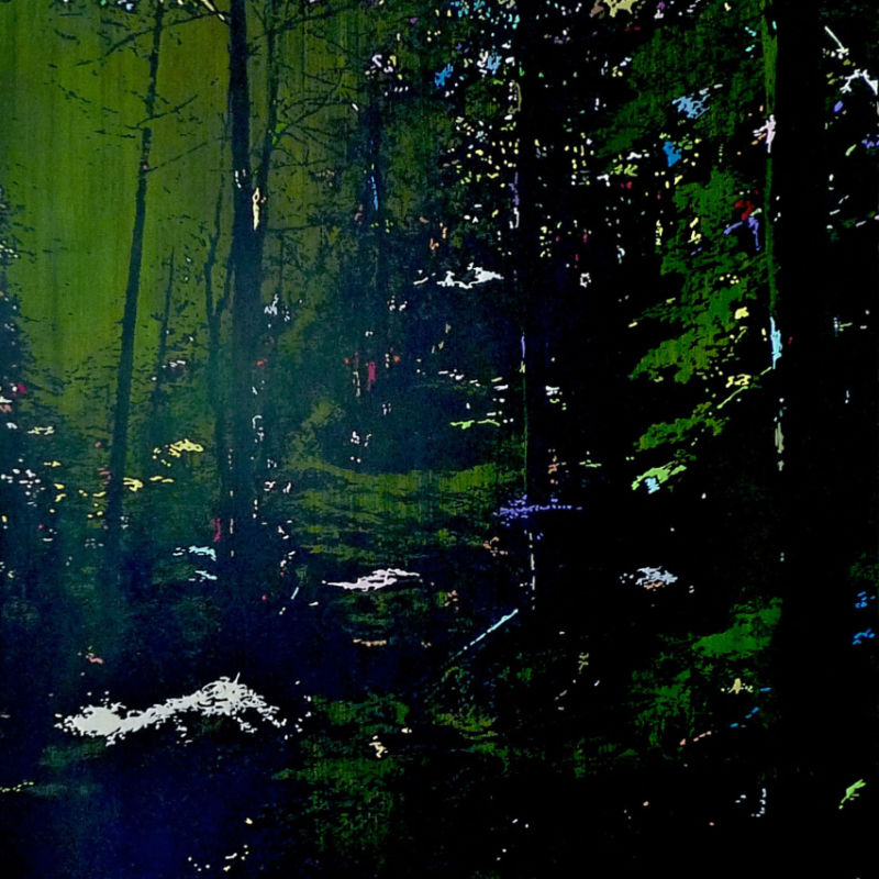 Sphäre 7.6, Öl auf Leinwand, 110 x 140 cm, Jens Kunik, 2000er Jahre